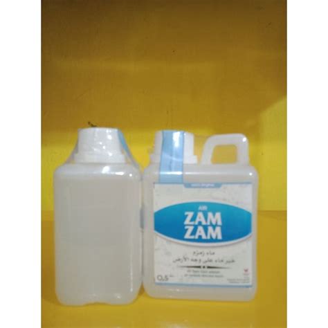 Jual Air Zam Zam Asli 05 Liter Shopee Indonesia