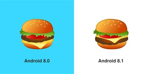 Google Fixes Burger Emoji