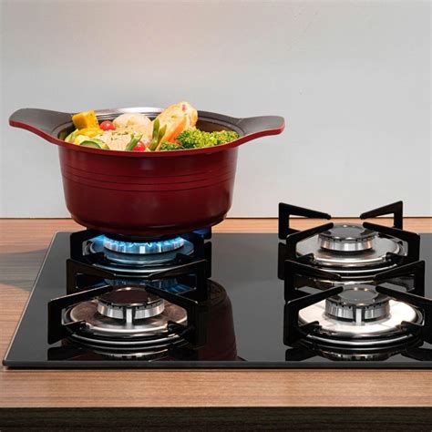 Cooktop Suggar 4 Bocas Vidro Chama Rápida Bivolt FG4004VP Cooktop