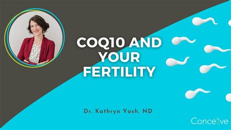 Coq10 And Fertility Conceive Health Trio Thornhill Youtube