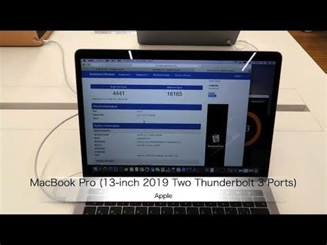 MacBook Pro 13 inch 2019 Two Thunderbolt 3 Ports の紹介 YouTube