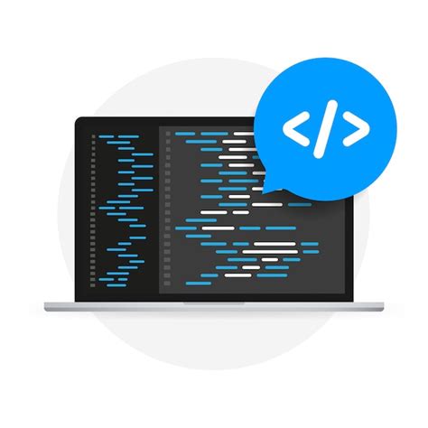 Premium Vector Software Development Programming Coding Vector Concept