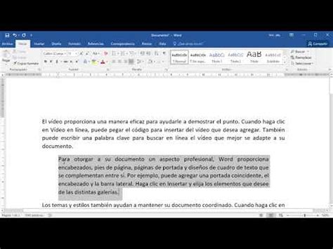 Tutorial completo para añadir sangrías en Word Aprende dónde y cómo