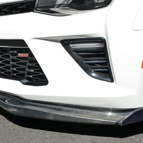 Eos 2019 2024 Chevrolet Camaro T6 Carbon Fiber Front Splitter And Side