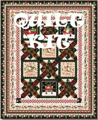 Quilt Kit Timber Gnomies Tree Farm Block Panel Quilt Kit Etsy