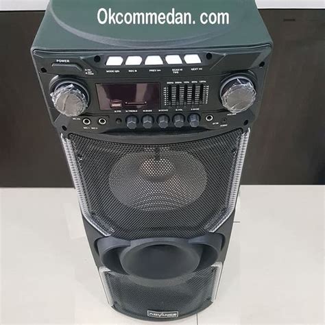 Jual Advance K10D N Speaker Meeting Portable Ukuran 10 Inch X 2 Mic 2