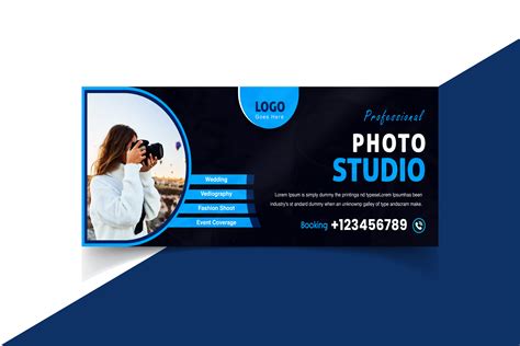 Professional Photo Studio Facebook Cover Graphic by Different Creation ... 