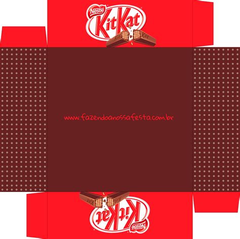 An Open Box With The Word Kitkat On It