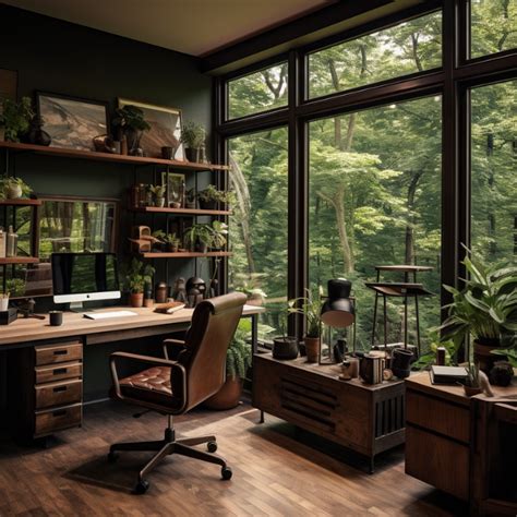 17 Nature Inspired Home Office Designs To Awaken Your Soul