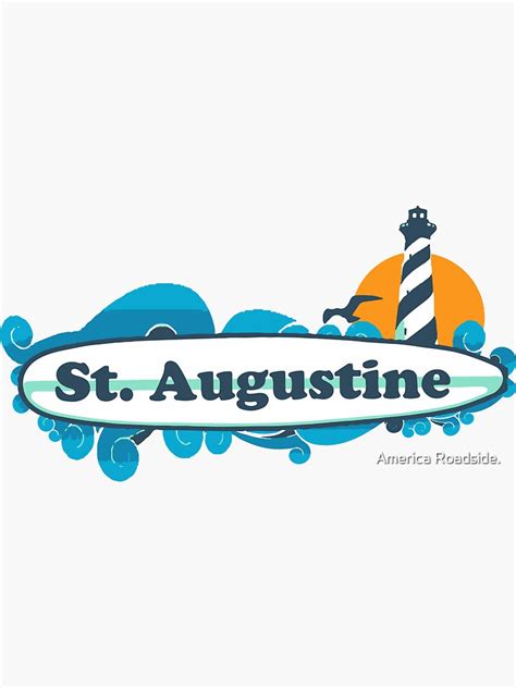 St Augustine Florida Sticker For Sale By Ishore1 Redbubble