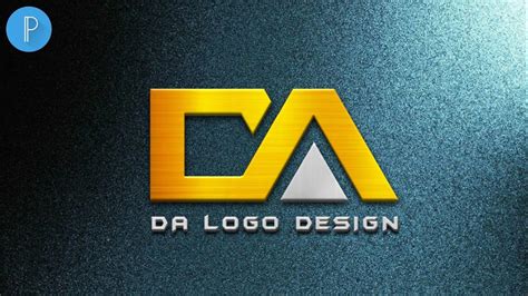 D A Logo Design How To Make Professional Logo In Pixellab Pixellab