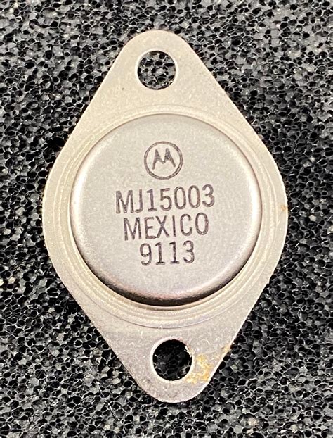 Mj15003 Motorola Transistor