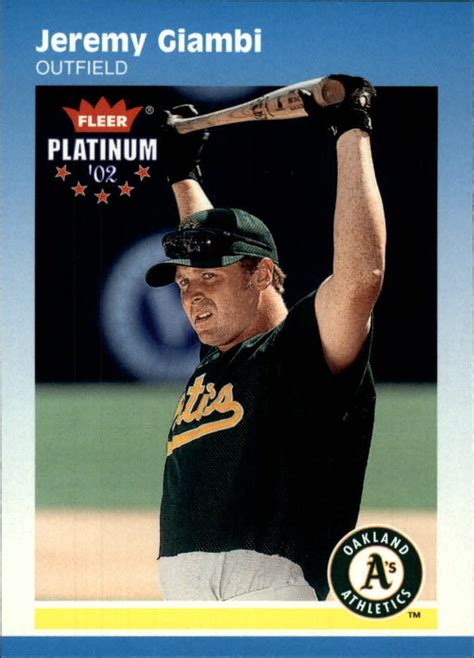 Fleer Platinum Jeremy Giambi Ebay