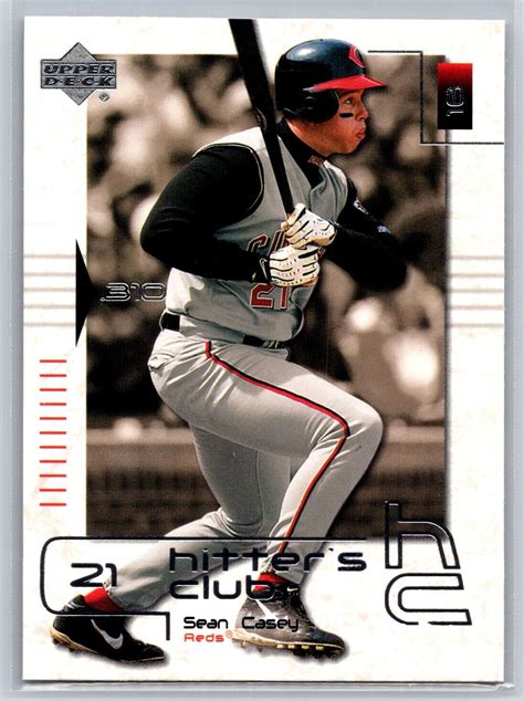 2000 Upper Deck Hitter S Club 40 Sean Casey For Sale Online EBay