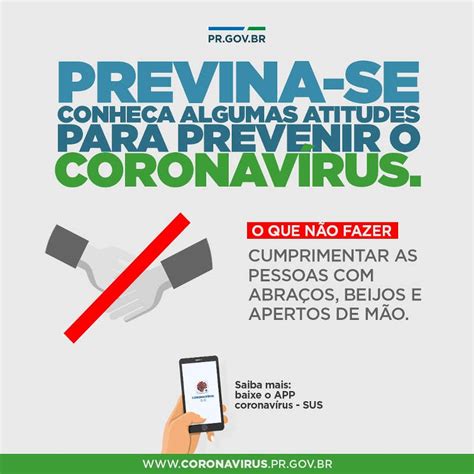 Portal informações sobre o novo coronavírus dá orientações para