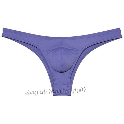 Mens Second Skin Bikini Briefs Underwear Ergonomically Bulge Pouch Cheeky Briefs EBay