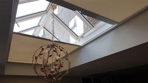 Twin Athena Large Electric Roof Lantern Blind