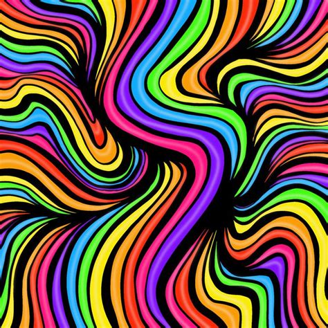 Rainbow trippy art | Trippy art, Rainbow art, Aesthetic drawing