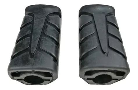 Gomas De Posapies Delanteros Para Moto Italika 125fl 125z Meses Sin