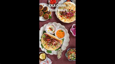 Kala Chana Kebab Wraps Youtube