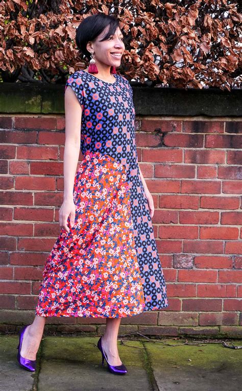 Sew Different Flounce Dress Sewing Pattern Review Step By Step Tutorial Saturday Night Stitch