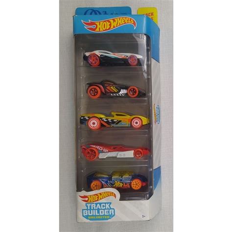 Carrinho Hot Wheels Pacote Carrinhos Track Builder Shopee Brasil