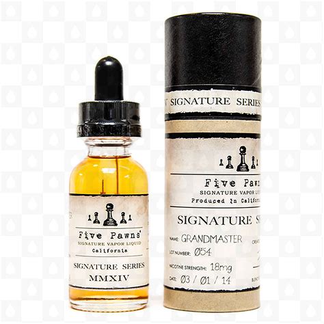 Grandmaster By Five Pawns E Liquid Ml Bottles Redjuice Uk