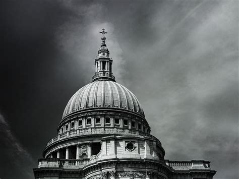 Free Images Landmark Dome Architecture Sky Black And White