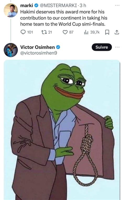 Victor Osimhen invite un homme à se suicider la raison YOP L FRII