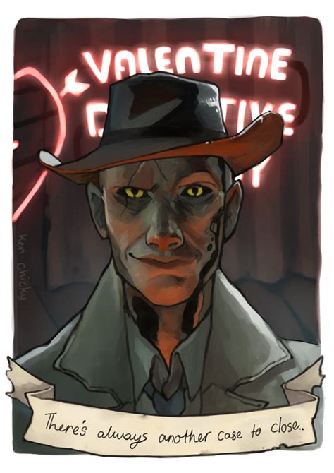 Fallout 4 Detective Nick Valentine Fallout 4 Nick Valentine Nick Valentine Fallout Art