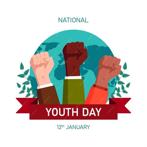 Premium Vector National Youth Day