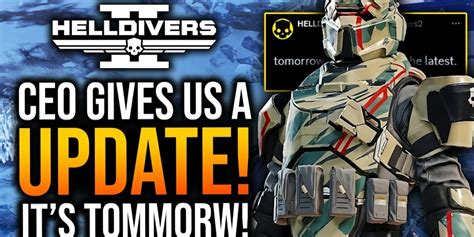 Glitch Unlimited Helldivers Big Update Tomorrow