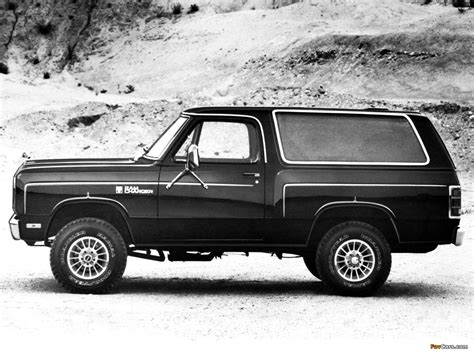 1982 Dodge Ramcharger Information And Photos Momentcar