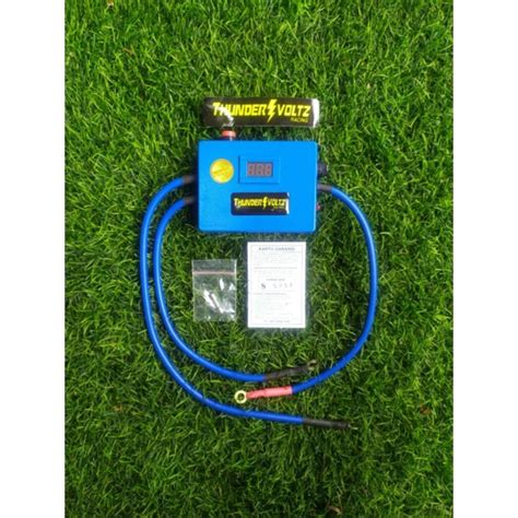 Jual Stabilizer Aki Motor Kapasitas Besar Plus Volt Meter Digital