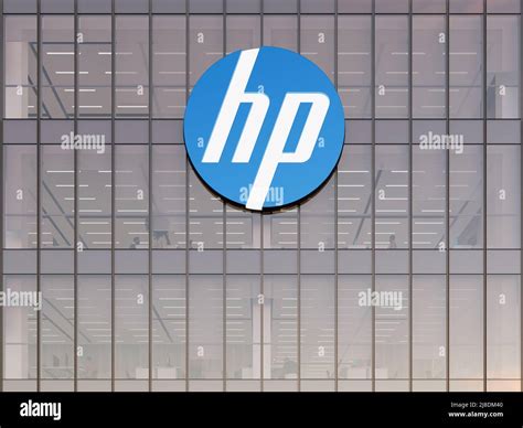 Palo Alto, CA, USA. May 2, 2022. Editorial Use Only, 3D CGI. HP Hewlett-Packard Corporation ...