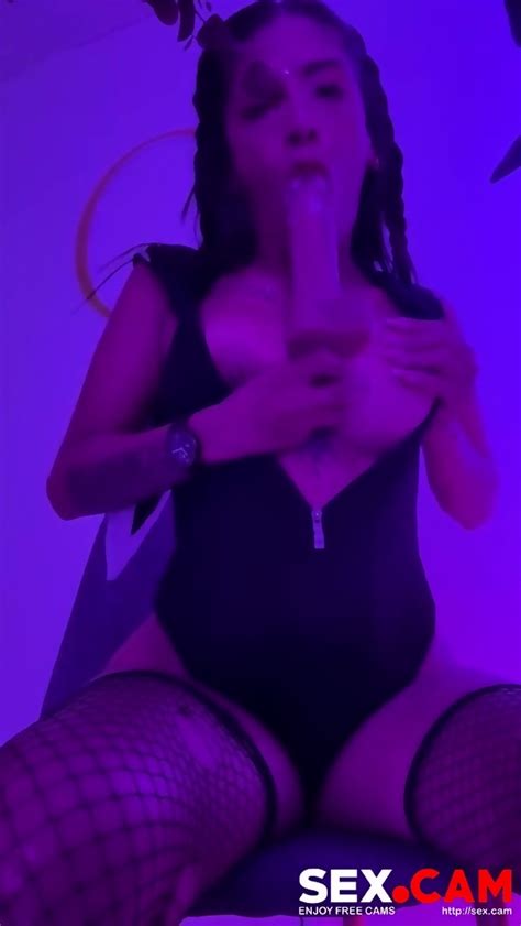 Enjoying Oral Sex With Her Dildo And Showing Her Tits Redgifs