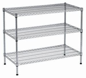 China 3 Tier Stainless Steel Heavy Duty Wire Rack Shelving China Wire