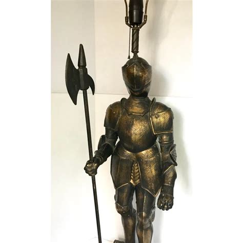 Vintage Knight In Full Armor Table Lamp Chairish