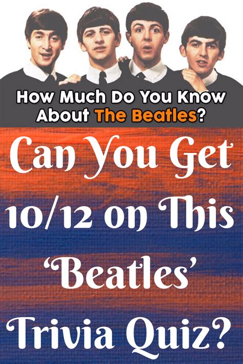 Beatles Trivia Questions And Answers Printable - Printable Word Searches