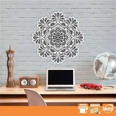 Adesivo Vinil Decoração Parede Mandala Elo7 Produtos Especiais