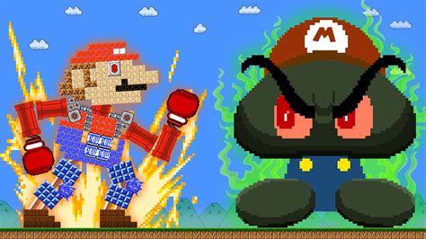 Robo Mario Vs Zombie Goomba Who Is The Winner Super Mario Battle