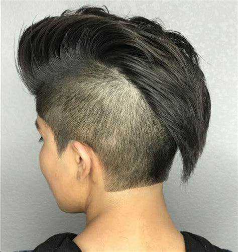 Edgy Women S Haircut By Aveda Artist Dominique Edgy Woman Aveda