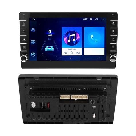 Akozon MP4 MP5 Système de navigation GPS de voiture 9 pouces universel