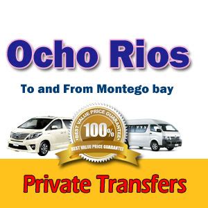 Private Airport Transfer to Ocho Rios from Montego Bay