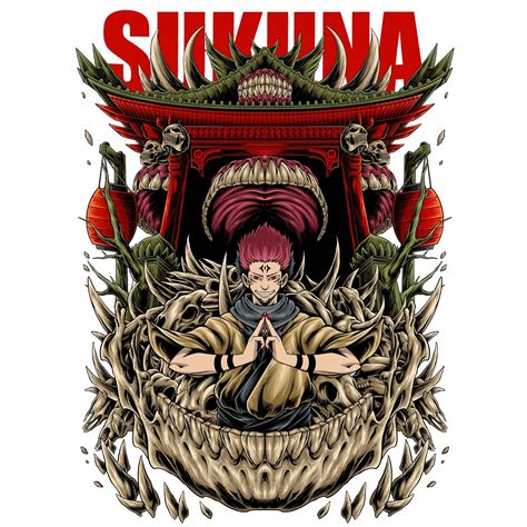 ArtStation - SUKUNA ARTWORK DESIGN | Artworks