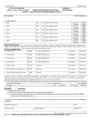 State Of Michigan Court Forms Jc02 - Fill and Sign Printable Template ...