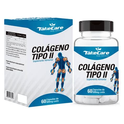 O Que É Colágeno Tipo 2 - Colágeno Tipo 2 Take Care 500mg com 60 Cápsulas ? Saúde das ...