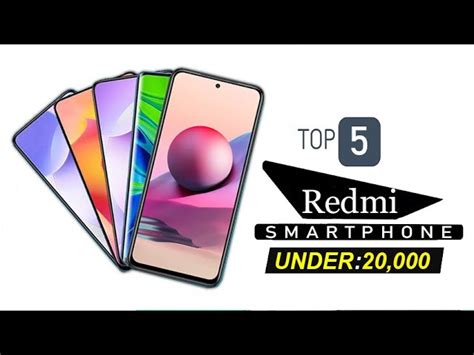 Top 5 Best Redmi Mobile Phones Under 20 000 Hindi Me Read