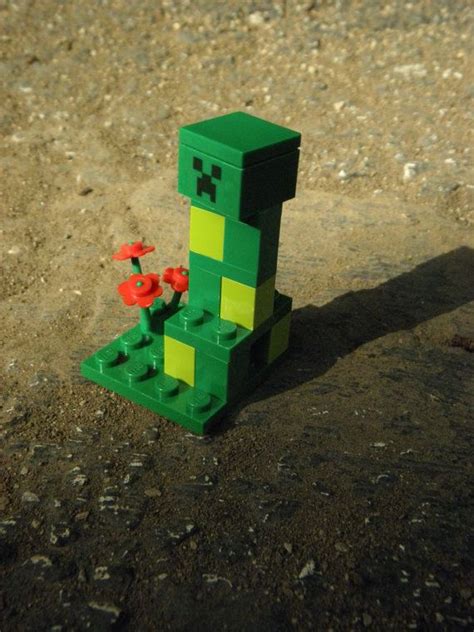 Minecraft Creeper Lego MiniFigure By MoxieThesaurus On Etsy 8 75