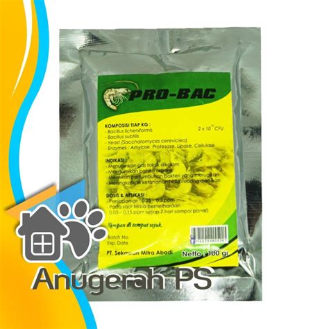 Jual Ikan Vitamin Obat Probiotik Ikan Bacillus Probac Obat Vitamin